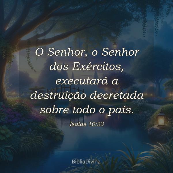 Isaías 10:23