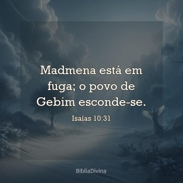 Isaías 10:31