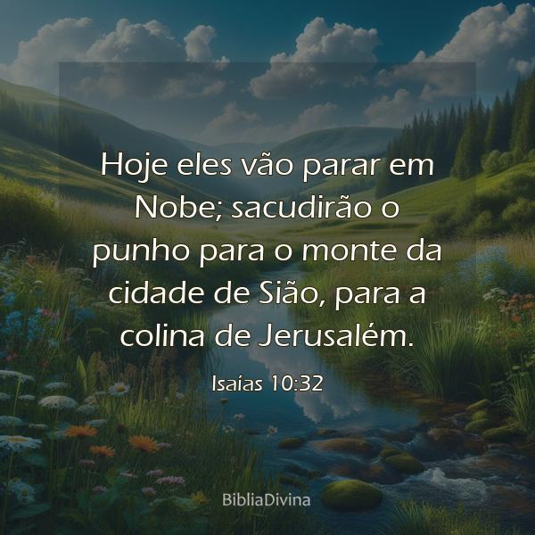 Isaías 10:32