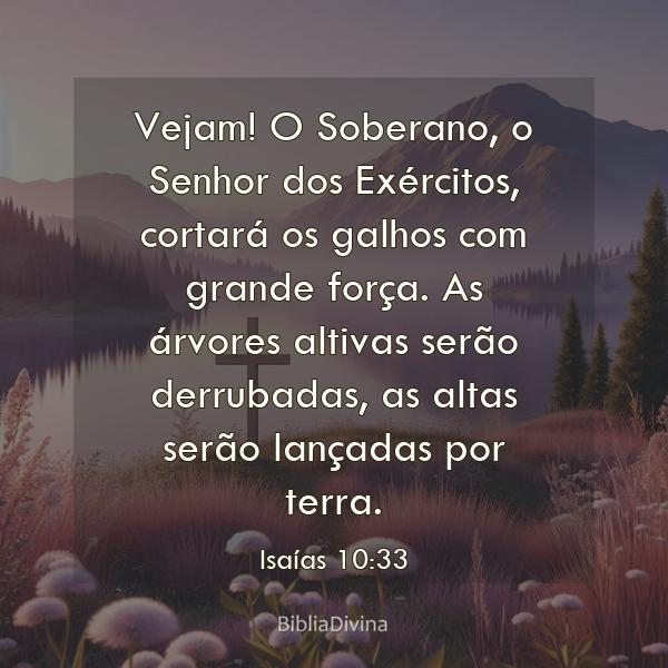 Isaías 10:33