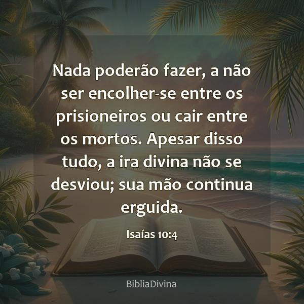 Isaías 10:4