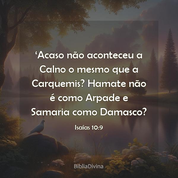 Isaías 10:9