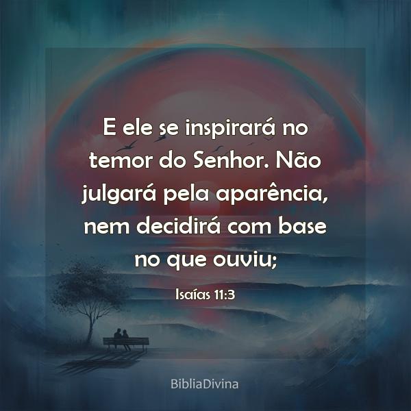 Isaías 11:3