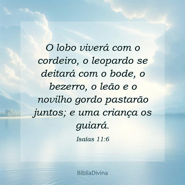 Isaías 11:6