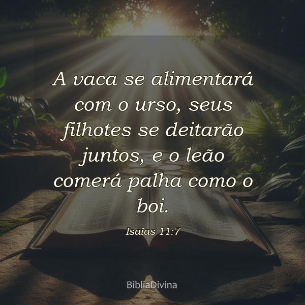 Isaías 11:7