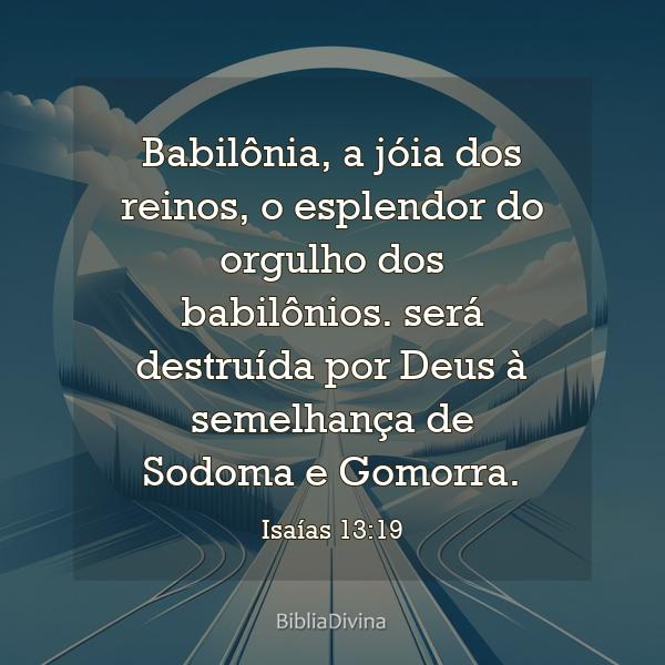 Isaías 13:19