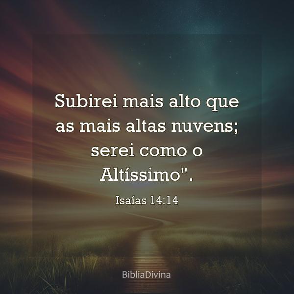 Isaías 14:14