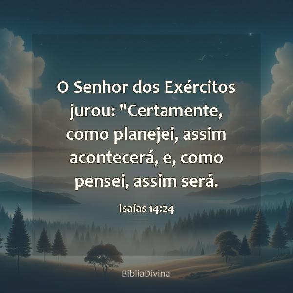 Isaías 14:24