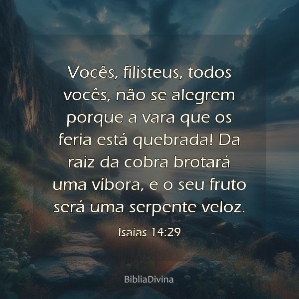 Isaías 14:29