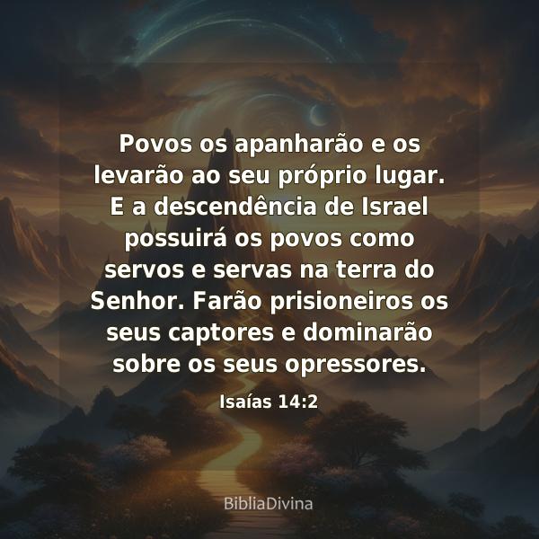 Isaías 14:2