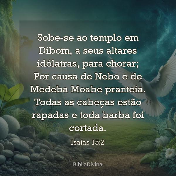 Isaías 15:2