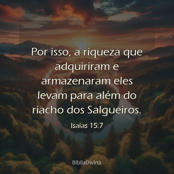 Isaías 15:7