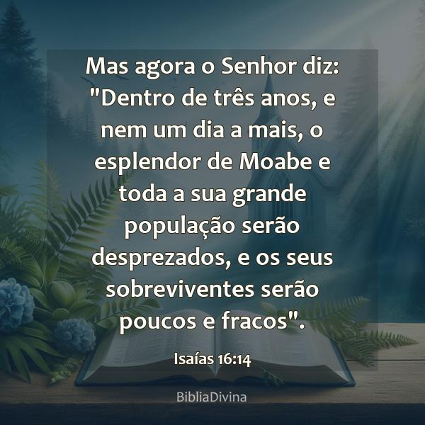 Isaías 16:14