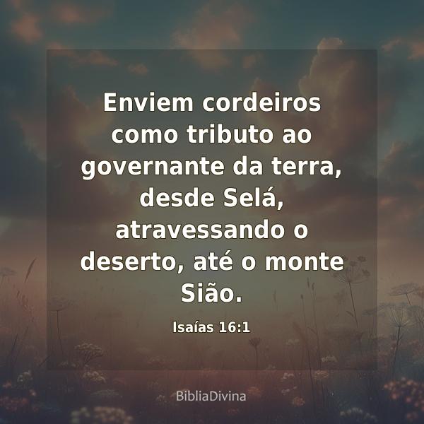 Isaías 16:1