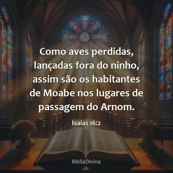 Isaías 16:2