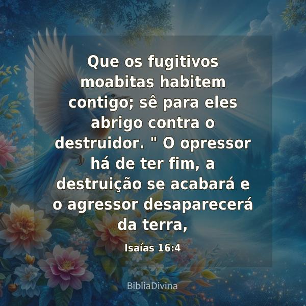 Isaías 16:4