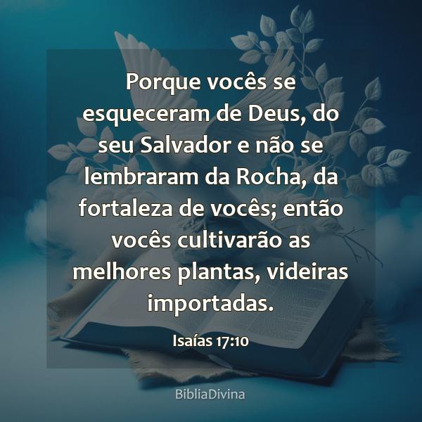 Isaías 17:10