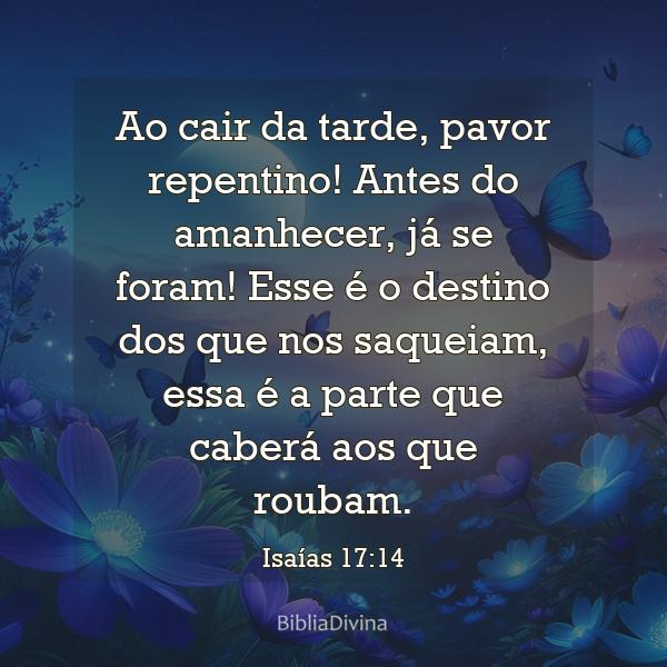 Isaías 17:14