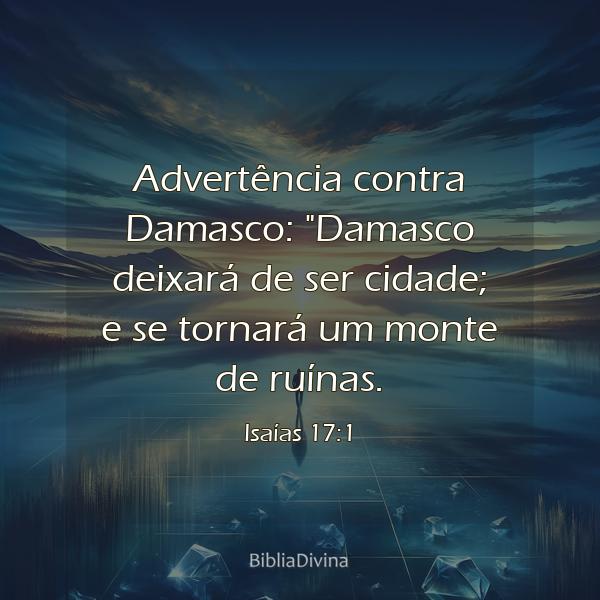 Isaías 17:1