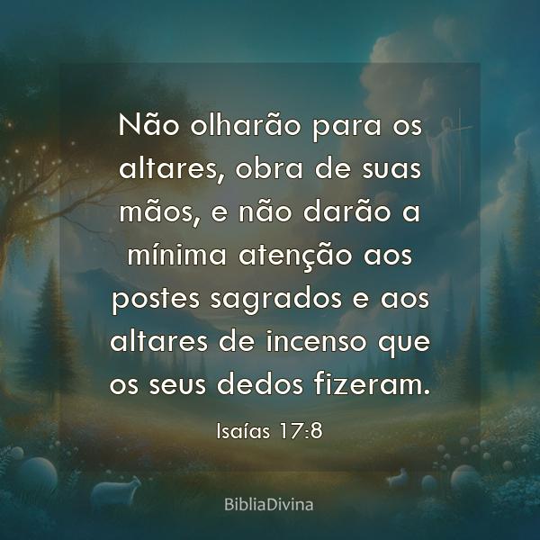 Isaías 17:8