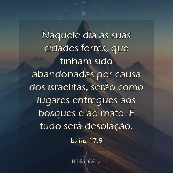 Isaías 17:9