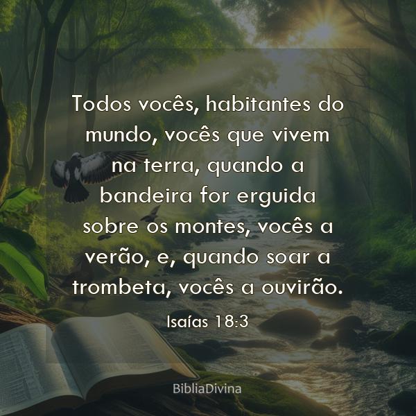 Isaías 18:3