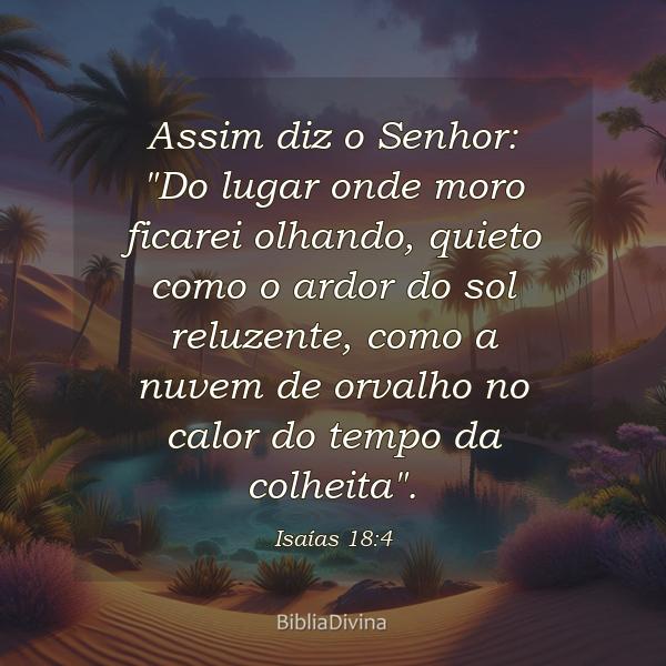 Isaías 18:4