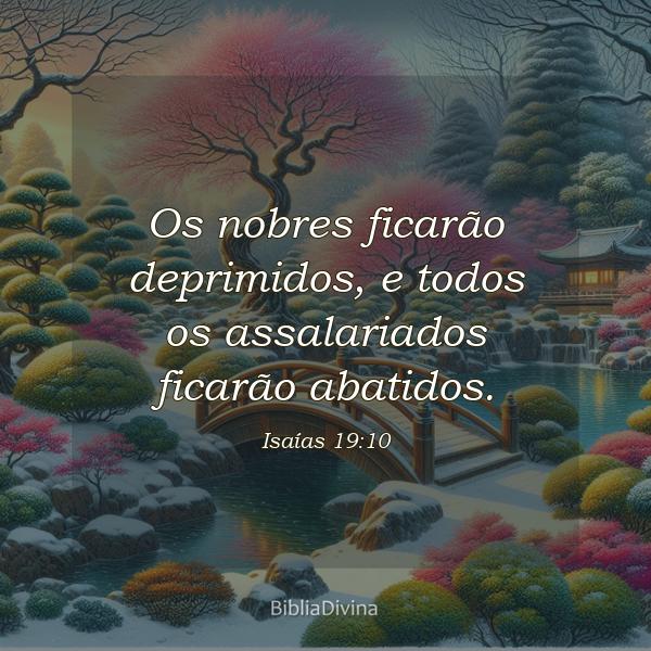 Isaías 19:10