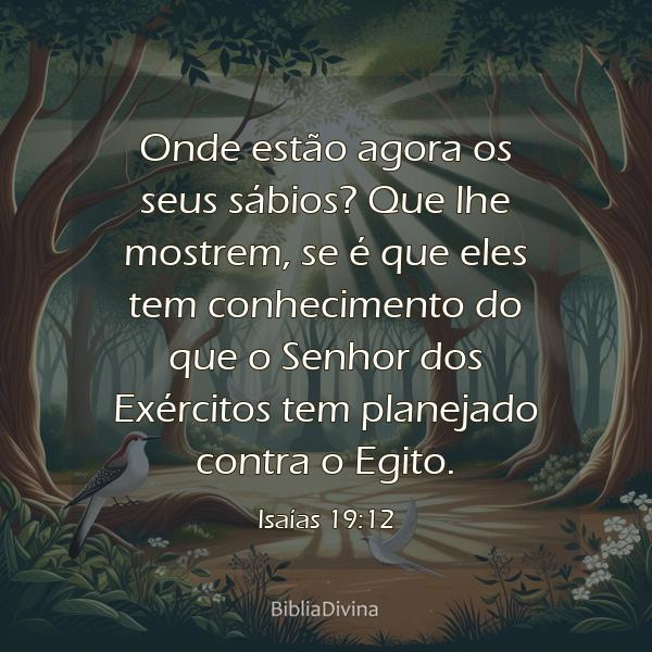 Isaías 19:12