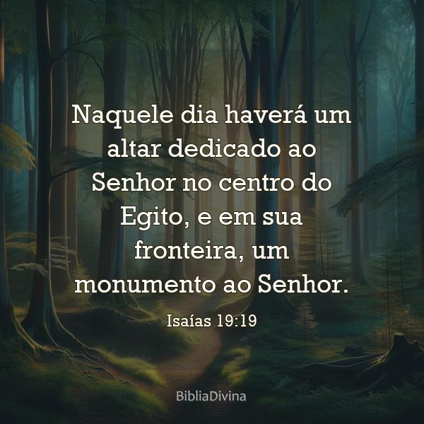 Isaías 19:19