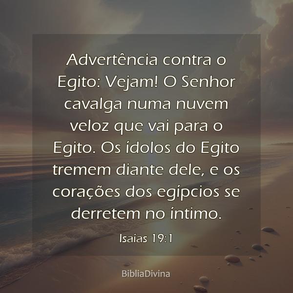 Isaías 19:1