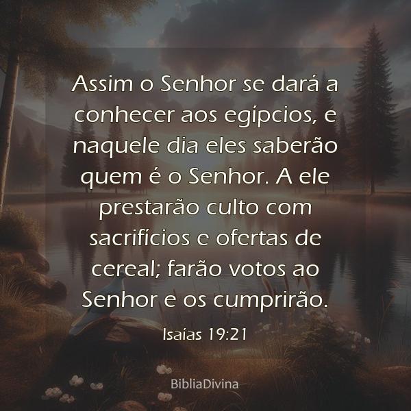 Isaías 19:21