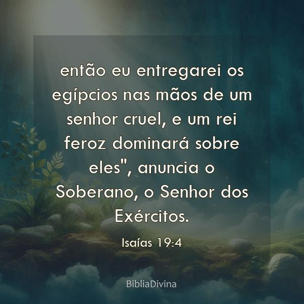 Isaías 19:4