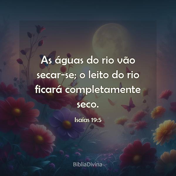 Isaías 19:5