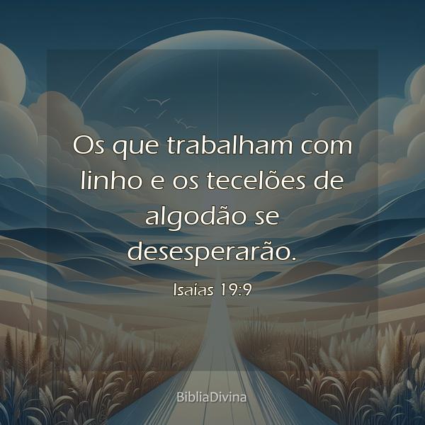 Isaías 19:9