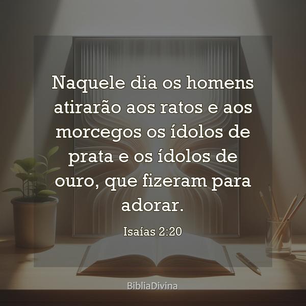 Isaías 2:20