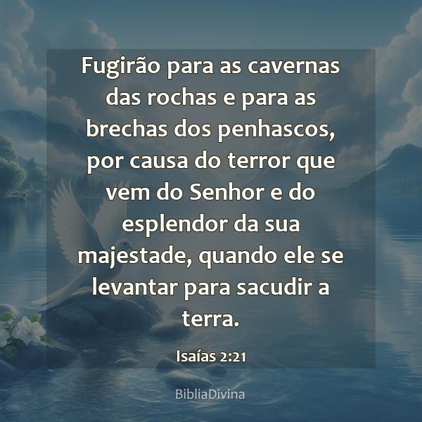 Isaías 2:21