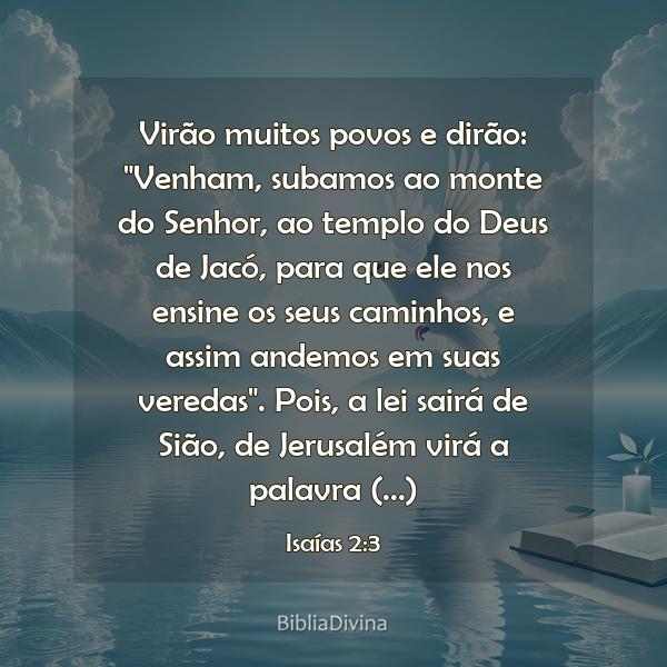 Isaías 2:3