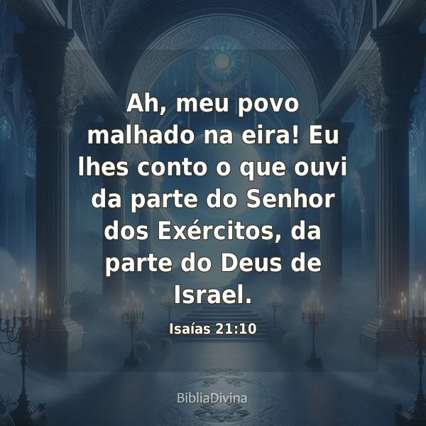 Isaías 21:10