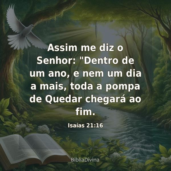 Isaías 21:16