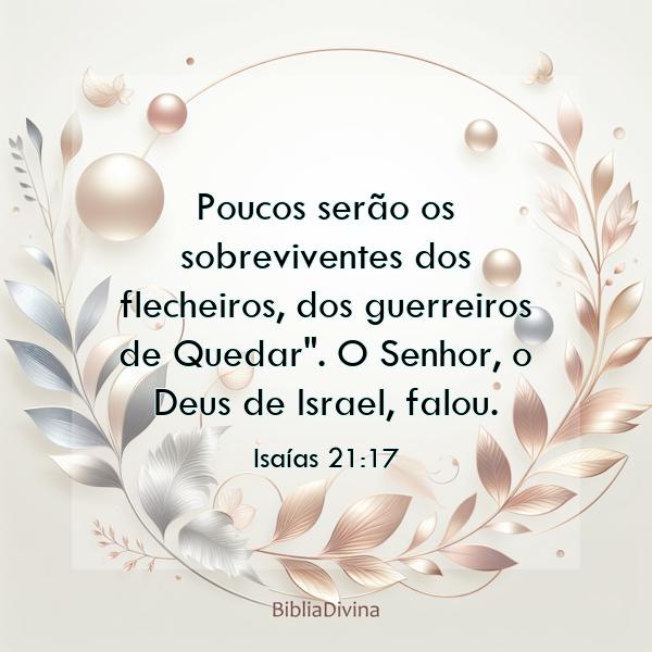 Isaías 21:17