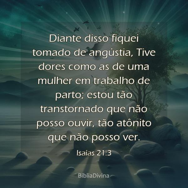 Isaías 21:3