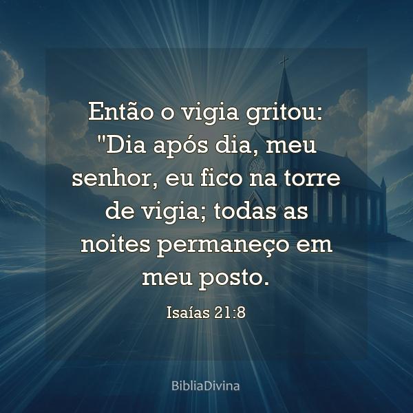 Isaías 21:8