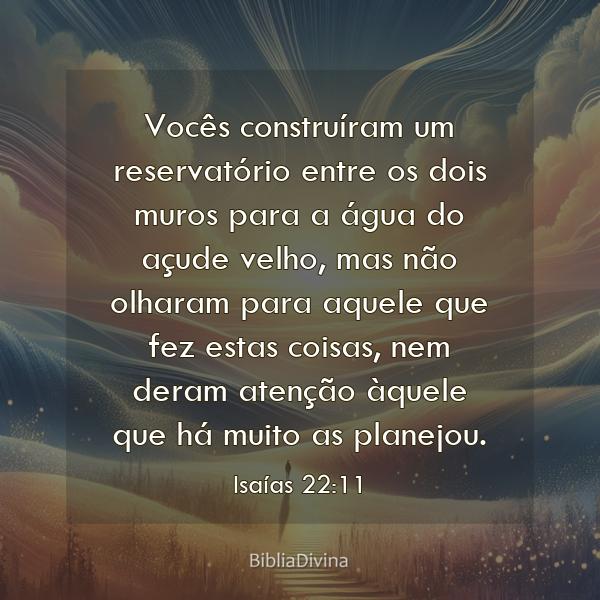 Isaías 22:11