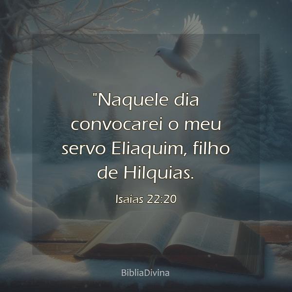 Isaías 22:20