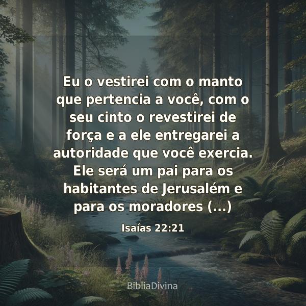 Isaías 22:21