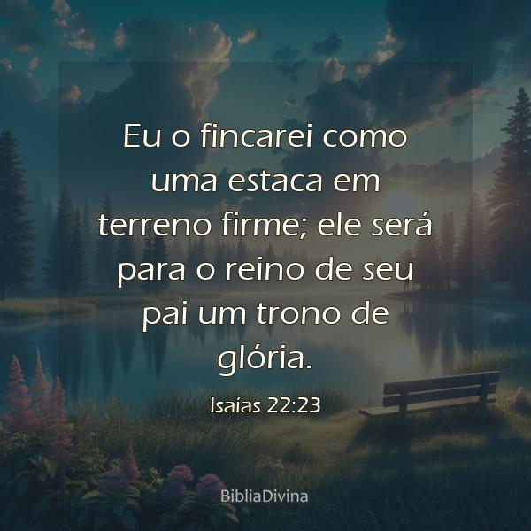 Isaías 22:23