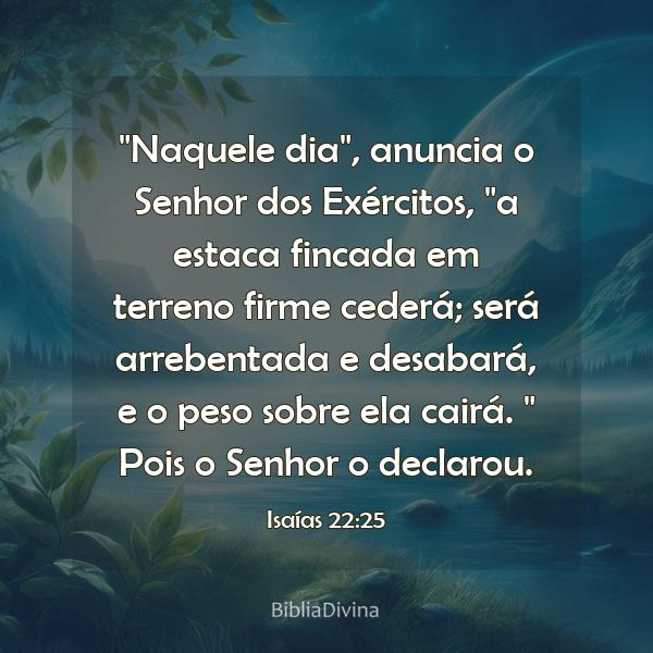 Isaías 22:25