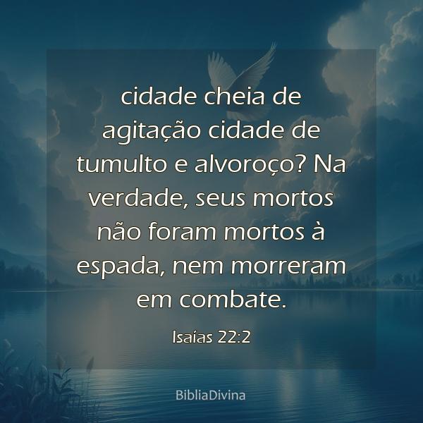 Isaías 22:2