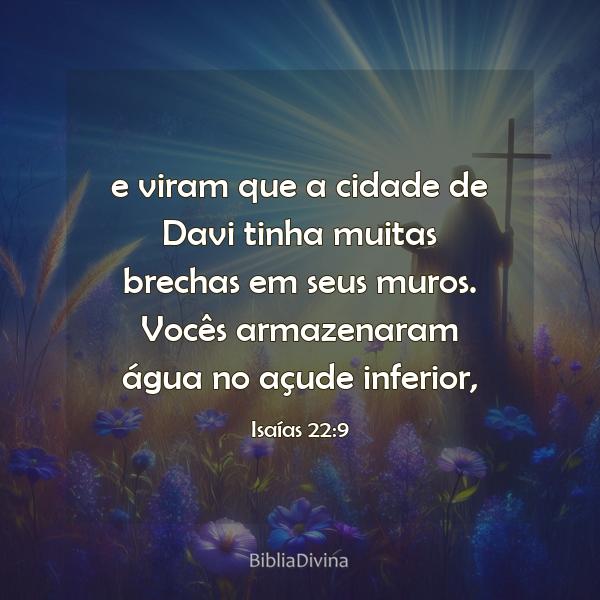 Isaías 22:9